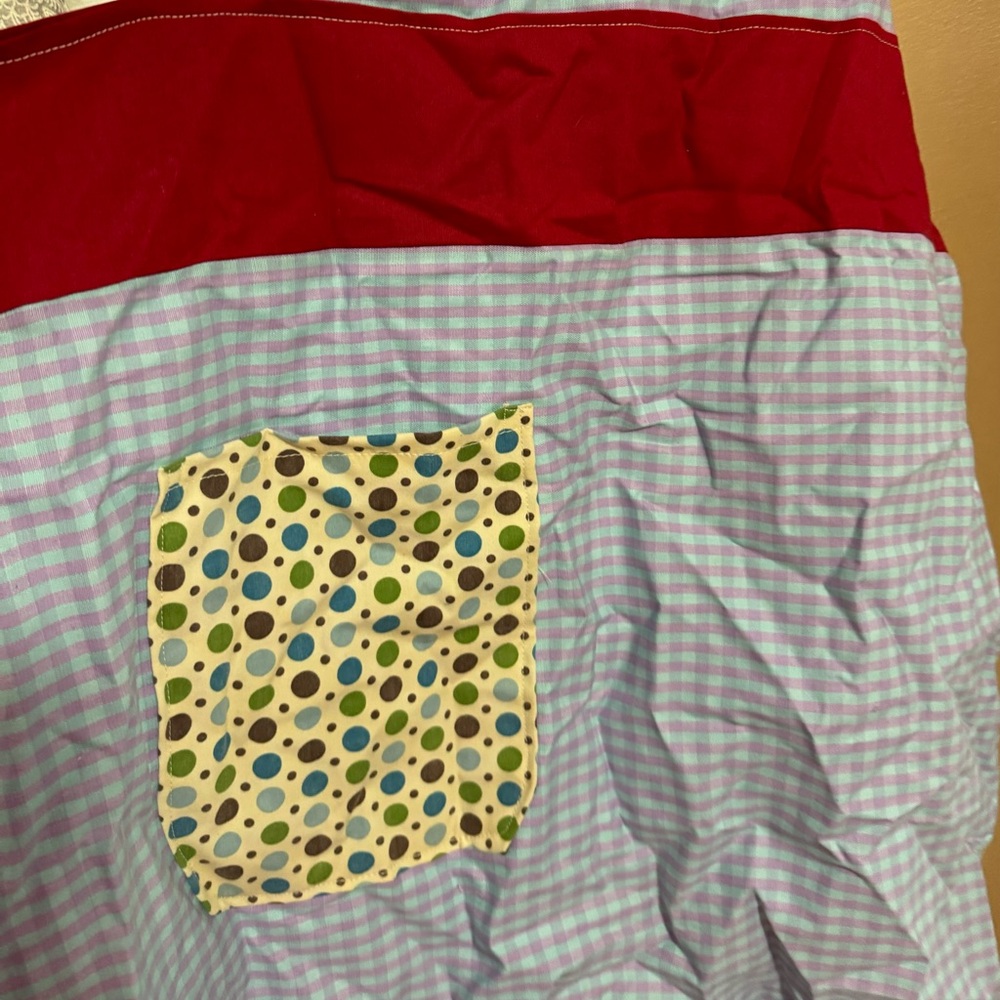 Adult homemade apron.